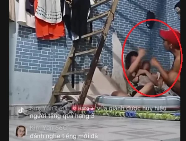 ‘Trung cá chép’ livestream cảnh đánh cô gái đang ôm con nhỏ bd-6854.jpg