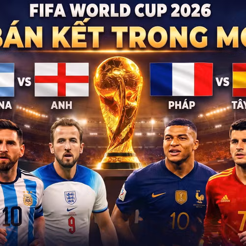 World Cup 2026 siêu bùng nổ: 4 ông lớn - 2 bán kết 'trong mơ'