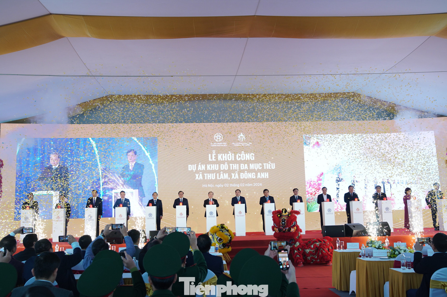 Khởi công khu đô thị đa mục tiêu, giúp giãn 200.000 dân nội đô Hà Nội