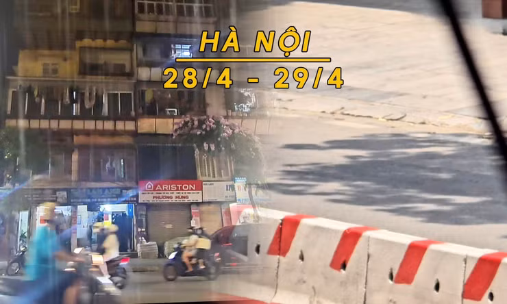 Cuối tháng 4, Hà Nội đón mưa dông, thời tiết dịu mát hơn