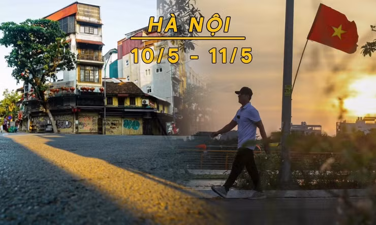 Hà Nội tạnh ráo, nắng nóng có xu hướng quay trở lại từ đầu tuần tới 