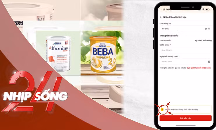 NHỊP SỐNG 24: Thu hồi sữa Nestlé ở nước ngoài - Bộ Y tế vào cuộc