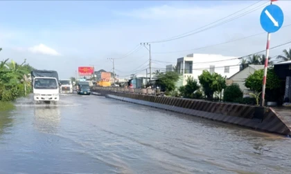 Khẩn cấp sửa đoạn Quốc lộ 1 qua Cần Thơ thường xuyên bị ngập