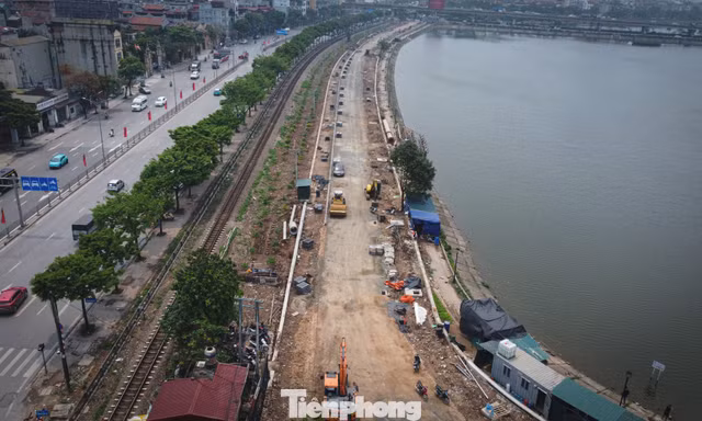 Hà Nội: Thông xe kỹ thuật đường ven hồ Linh Đàm vào ngày 15/4