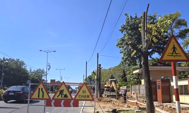 Dự án cải tạo vỉa hè tổng mức hơn trăm tỉ ở Quảng Trị giờ ra sao?