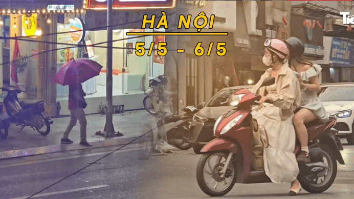 Hà Nội tạnh mưa, trời tăng nhiệt nhẹ ít ngày