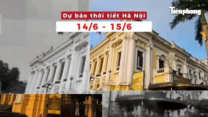 Bản tin Thời tiết (14 - 15/6): Nắng gay gắt trước khi đón mưa lớn