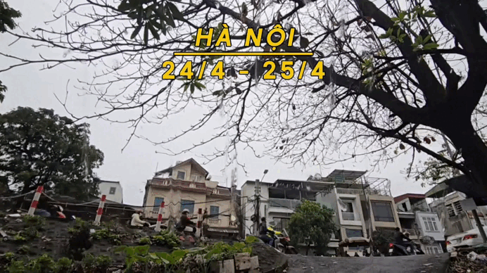 Cuối tuần Hà Nội nhiều mây, ngày nắng đan xen mưa rải rác