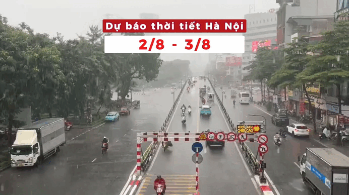 Bản tin thời tiết Hà Nội (2 -3/8): Trước đợt mưa lớn, trời oi bức rõ rệt