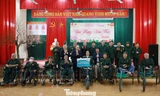 BIDV và Báo Tiền Phong thăm, tặng quà thương bệnh binh nặng tại Phú Thọ
