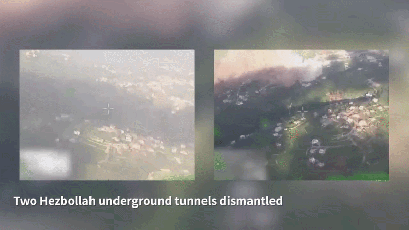Israel tuyên bố phá huỷ mạng lưới đường hầm Hezbollah ở Li-băng