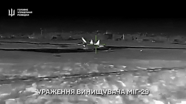 Ukraine tập kích máy bay chiến đấu MiG-29 của Nga ở Crimea