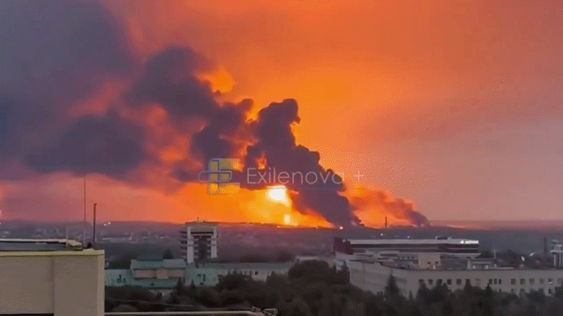 Ukraine tập kích ba kho dầu sâu trong lãnh thổ Nga