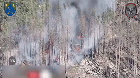 Ukraine tung video tập kích pháo tự hành Msta-S của Nga