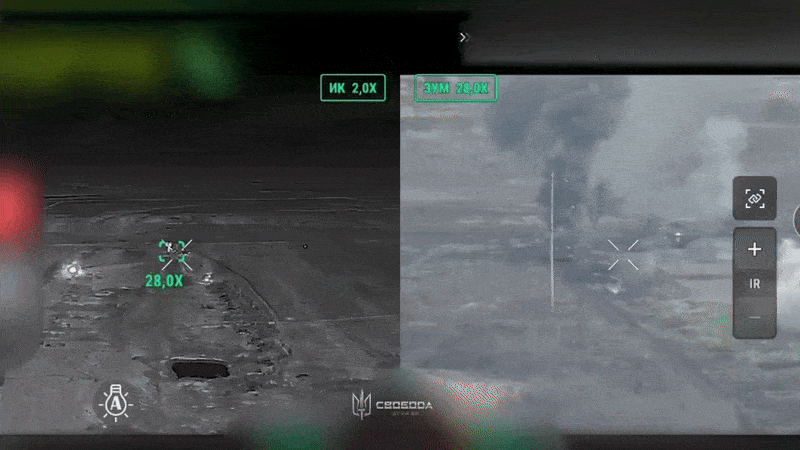 Ukraine công bố video 'đại lộ tử thần' xe bọc thép của Nga ở Pokrovsk