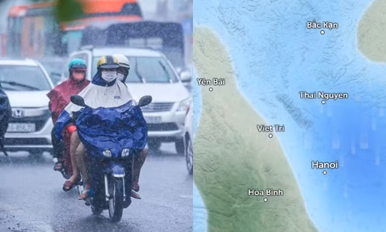 Dự báo Hà Nội tiếp tục mưa dông từ ngày 26/4, có thể mưa to hôm nào?