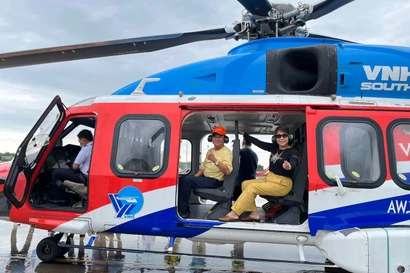 Gần 19 triệu đồng bay trực thăng ngắm TPHCM 1 tiếng 