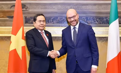 國會議長表示希望開通河內至米蘭的直航。