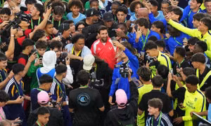 Lionel Messi chính thức góp mặt trong lễ khai mạc Messi Cup