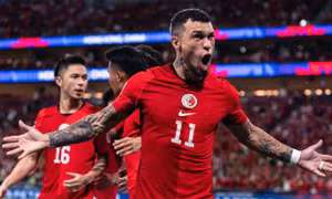 Everton Camargo ấn định chiến thắng cho Hồng Kông Trung Quốc