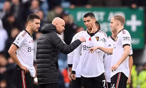 HLV Ten Hag và Cristiano Ronaldo đã có nhiều bất đồng.