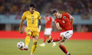Romania vs Áo.