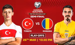Thổ Nhĩ Kỳ vs Romania.