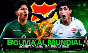 Iraq vs Bolivia.