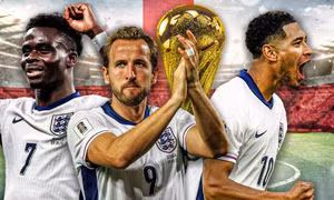 Anh công bố danh sách chính thức dự World Cup 2026.