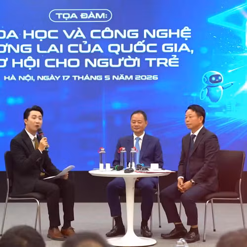Toạ Đàm: "Khoa học và Công nghệ - Tương lai của quốc gia, cơ hội cho người trẻ"