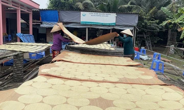 Làng bánh di sản trăm năm ở Vĩnh Long vào mùa Tết