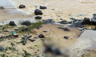 Thi thể dạt vào bờ biển Quảng Trị là nam sinh lớp 11