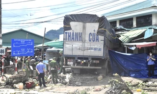 Lời khai ban đầu của tài xế xe tải đâm vào chợ chuối làm 3 người tử vong ở Quảng Trị