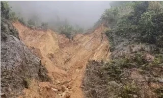 Sạt lở nhiều điểm trên đường Hồ Chí Minh nhánh Tây