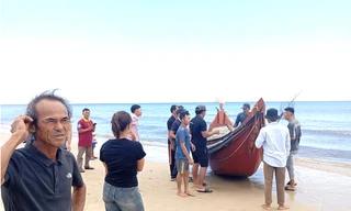 Một ngư dân Quảng Trị mất tích trên biển