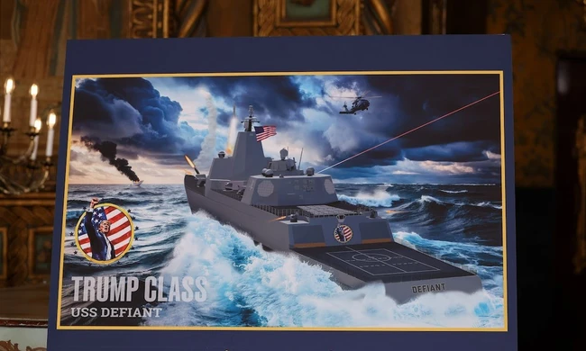 Tổng thống Mỹ Trump tham gia thiết kế lớp tàu chiến mới mang tên mình