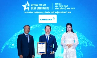 Eximbank được vinh danh 03 hạng mục 