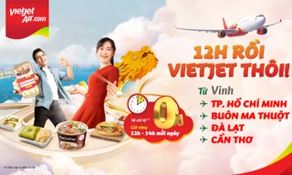 Bay cùng Vietjet đến Vinh: Đón mùa đoàn viên thuận tiện hơn, tận hưởng giá vé chỉ từ 0 đồng