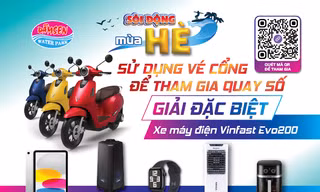 Hoạt động hè 2025 tại Đầm Sen Water Park 