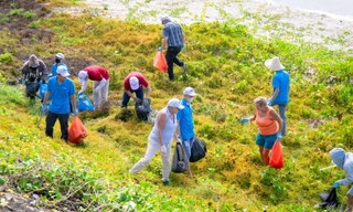 Ông chủ tập đoàn Thụy Sĩ huy động công nhân thu gom rác thải khắp nơi