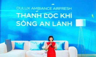 AkzoNobel ra mắt sơn nội thất siêu cao cấp có khả năng thanh lọc không khí