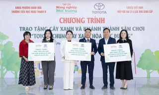 Toyota Việt Nam: Dấu ấn hành trình xanh hóa học đường và cam kết chiến lược 2025 - 2028