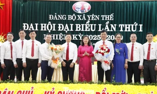 Ông Thân Hải Nam làm Bí thư Đảng ủy xã Yên Thế