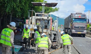 Đèo Cả (HHV) chủ động tăng cường duy tu, bảo dưỡng các tuyến đường trước mùa mưa bão