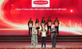 Dai-ichi Life Việt Nam đạt danh hiệu 'Top 500 Doanh nghiệp lớn nhất Việt Nam' 10 năm liên tiếp