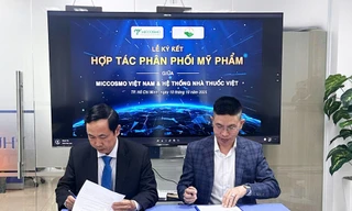 Miccosmo Việt Nam và Nhà thuốc Việt ký kết hợp tác chiến lược phân phối mỹ phẩm Miccosmo