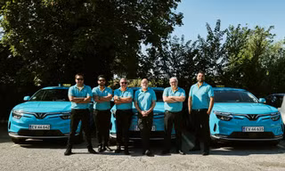 Green SM chính thức ra mắt dịch vụ taxi thuần điện tại Đan Mạch