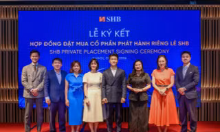 SHB ký kết thỏa thuận phát hành riêng lẻ với hàng loạt quỹ đầu tư lớn