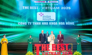 Nha khoa Hoa Hồng Phương Đông vào Top 5 hệ thống nha khoa tốt nhất Việt Nam năm 2025
