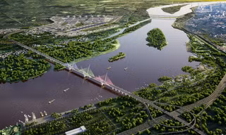 Dự án hàng hiệu của Sunshine Group đón “cú hích” từ cầu Thượng Cát, Hồng Hà